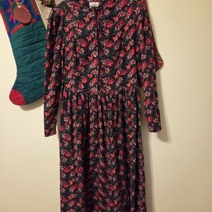 Vintage Laura Ashley Floral Dress